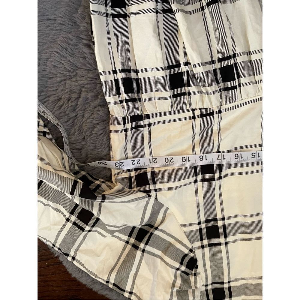 Never worn‎ ASOS plaid tiered dress - Picture 4 of 7